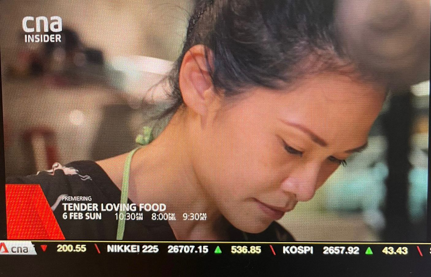 My Happy Space - Tender Loving Food on Channel News Asia