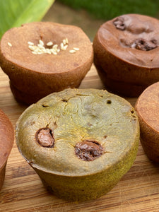 Reduced Sugar Gluten Free Mochi Mini Muffins