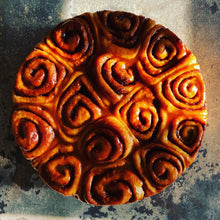 Load image into Gallery viewer, Pink Himalayan Salted Caramel Cinnamon Roll (Reduced Sugar)
