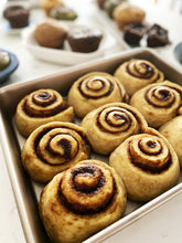 Load image into Gallery viewer, Gluten-free, egg-free, sugar-free cinnamon rolls (only available on every Wednesday)
